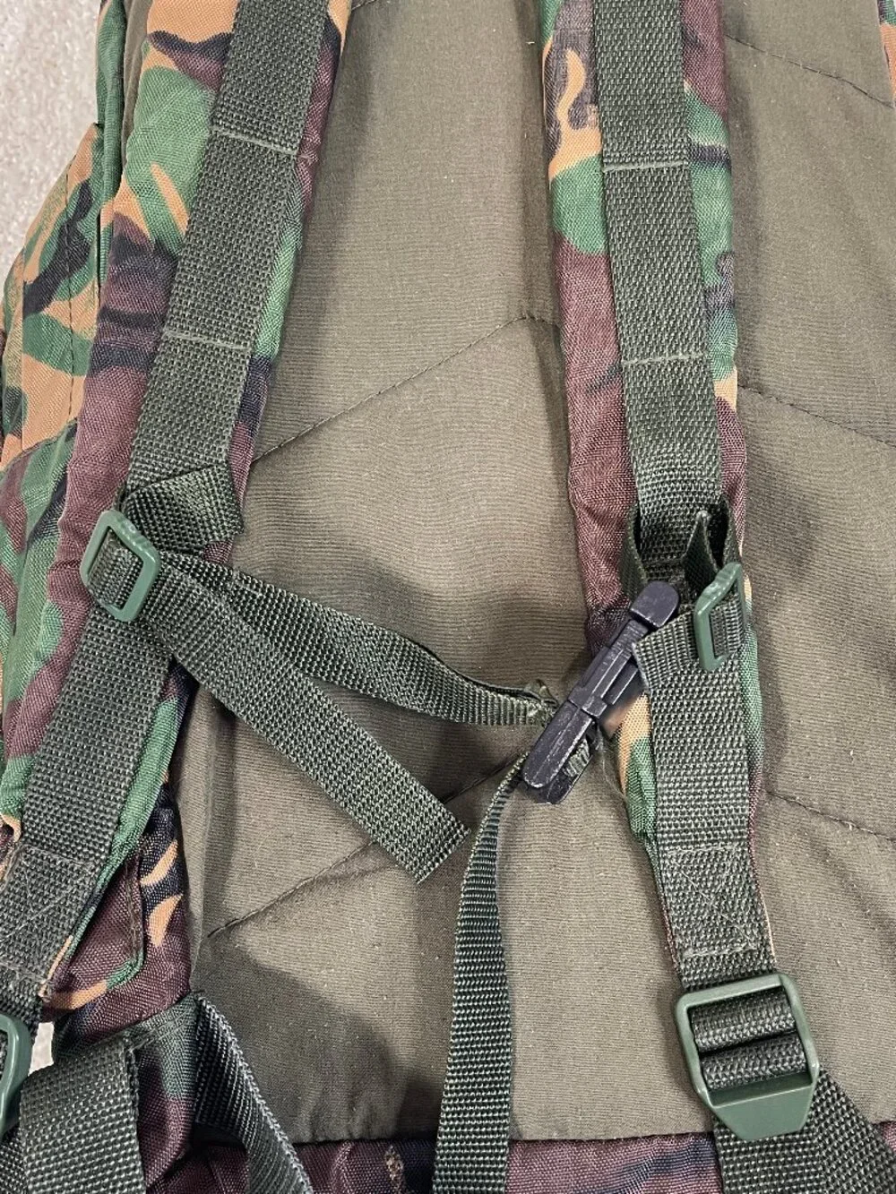 Vintage Wynnster DPM Camo Backpack Mens One Size Hiking Camping Rucksack Outdoor